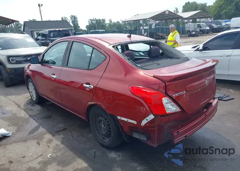 2018 Nissan Versa 1.6 Sv z USA, uszkodzony, nr VIN 3N1CN7AP6JK416036